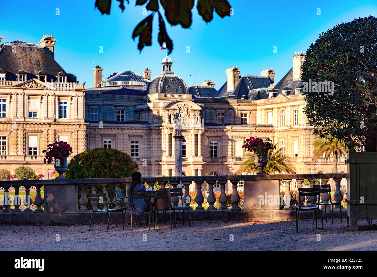 France, Paris, 04 Octobre 2018 : le Jardin du Luxembourg Banque D'Images