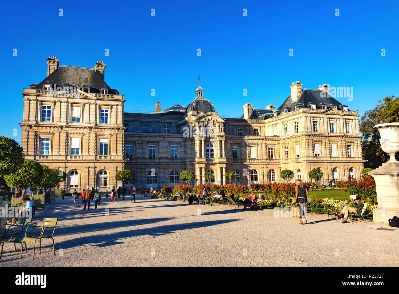 France, Paris, 04 Octobre 2018 : le Jardin du Luxembourg Banque D'Images
