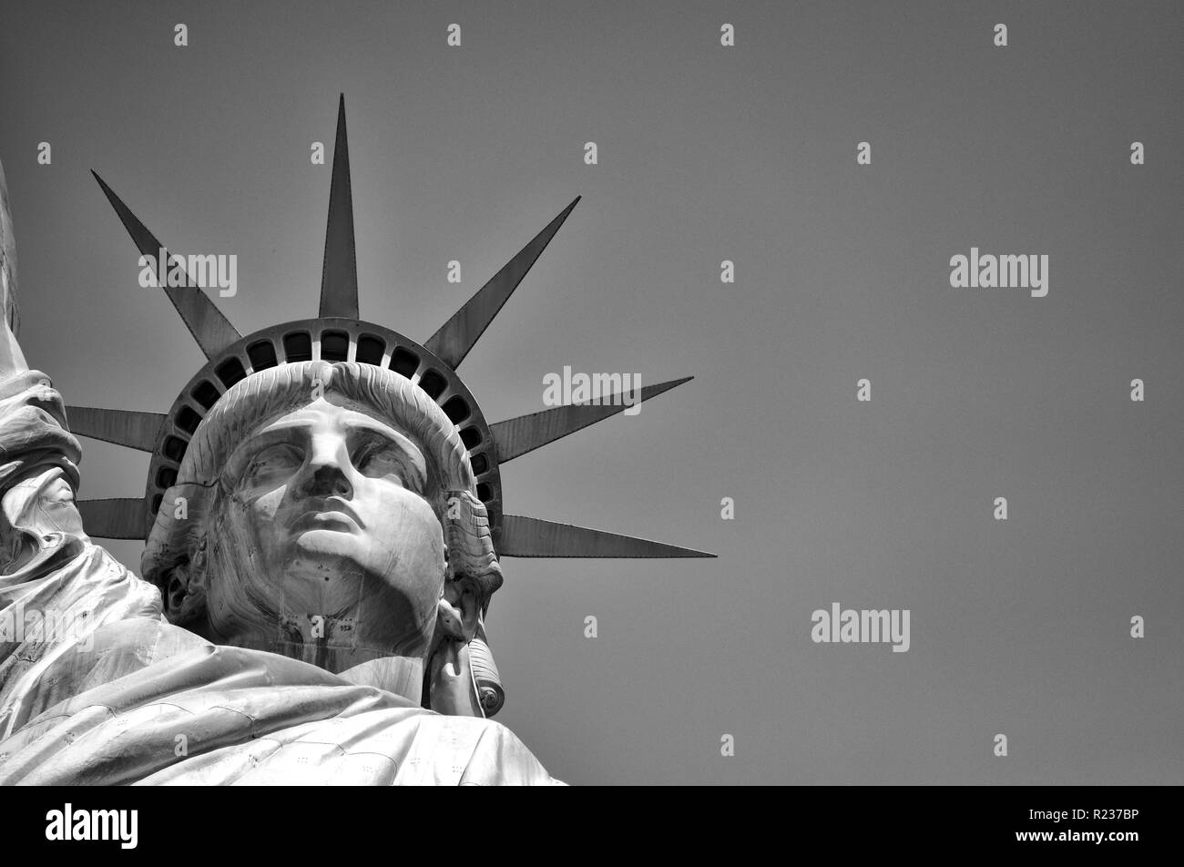 Statue de la Liberté à New York, USA. Banque D'Images