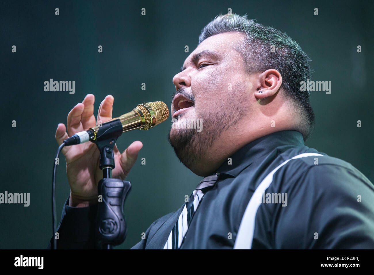 Barcelone, Espagne. 14 novembre, 2018. . Les concerts par Postmodern Jukebox dans le Razzmatazz. Photografer : © Aitor Rodero. Banque D'Images