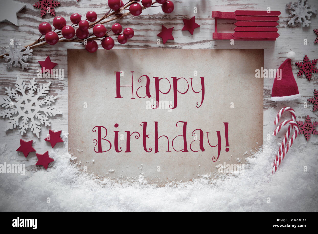 Decoration De Noel Rouge Neige Anglais Joyeux Anniversaire Photo Stock Alamy Decoration De Noel Rouge Neige Anglais Joyeux Anniversaire Photo Stock Alamy