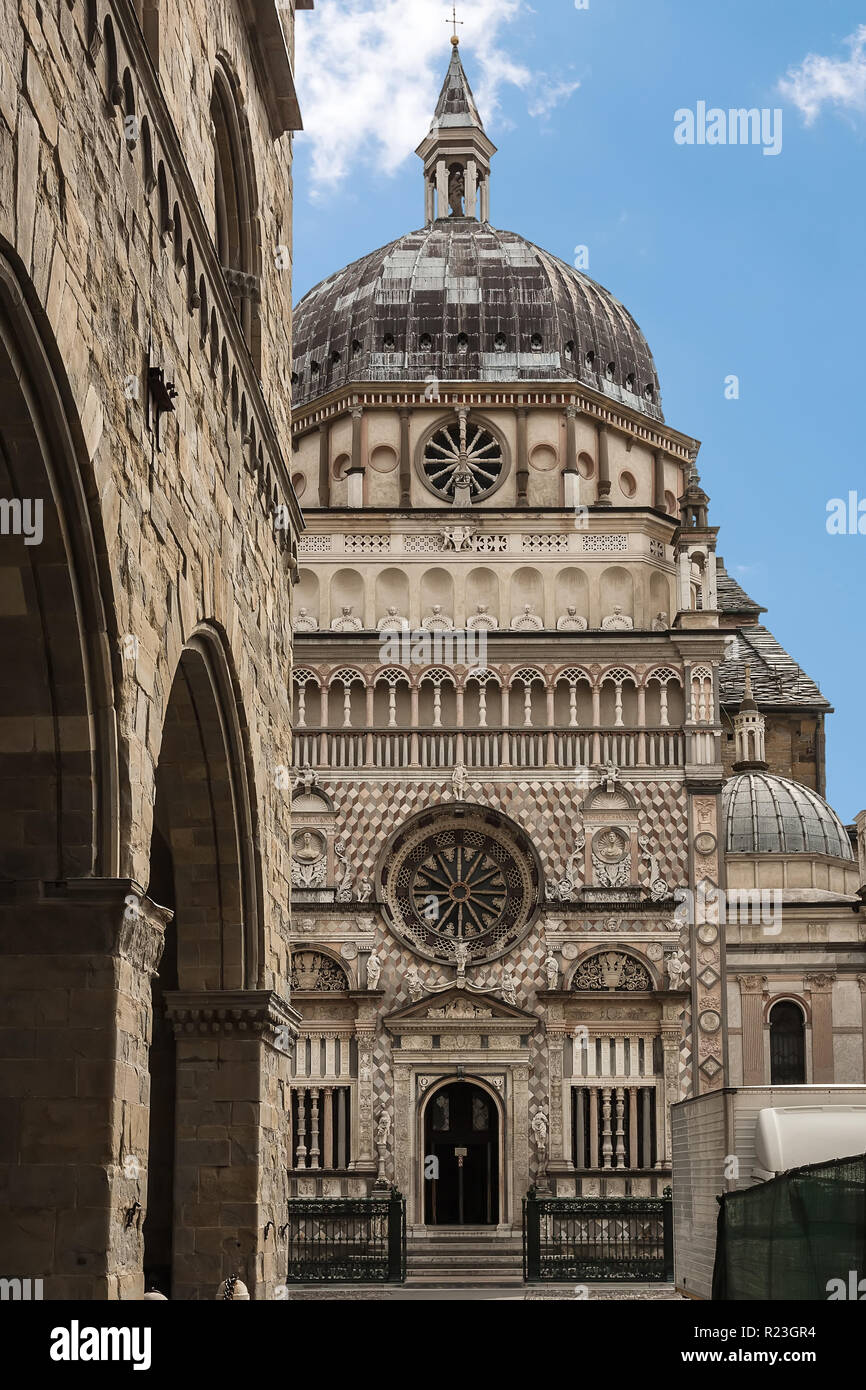 Bergame (Lombardie, Italie) - Cappella Colleoni, Banque D'Images