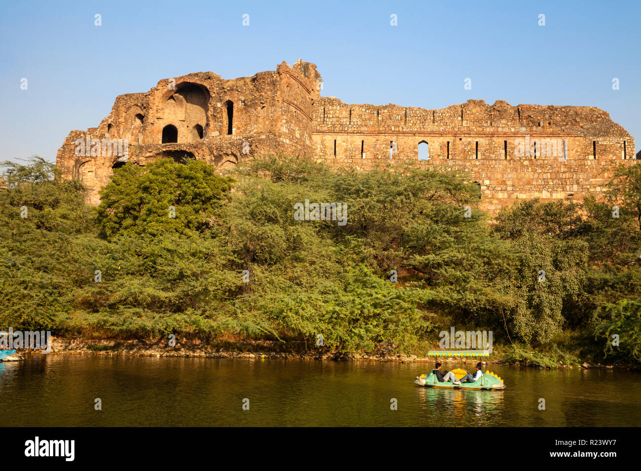 Purana Quila, Old Fort, Delhi, Inde, Asie Banque D'Images