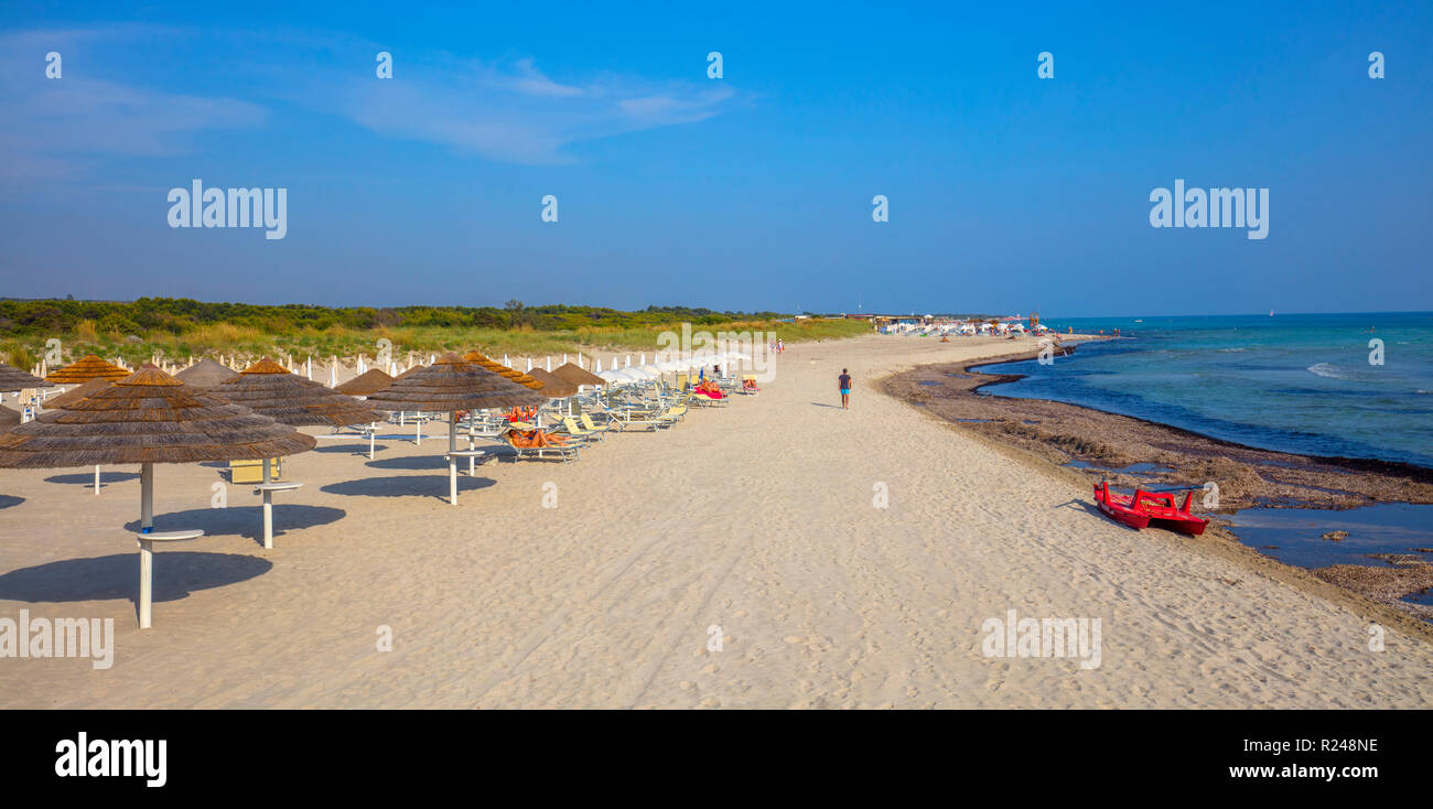 Torre San Giovanni, Ugento, Puglia, Italy, Europe Banque D'Images