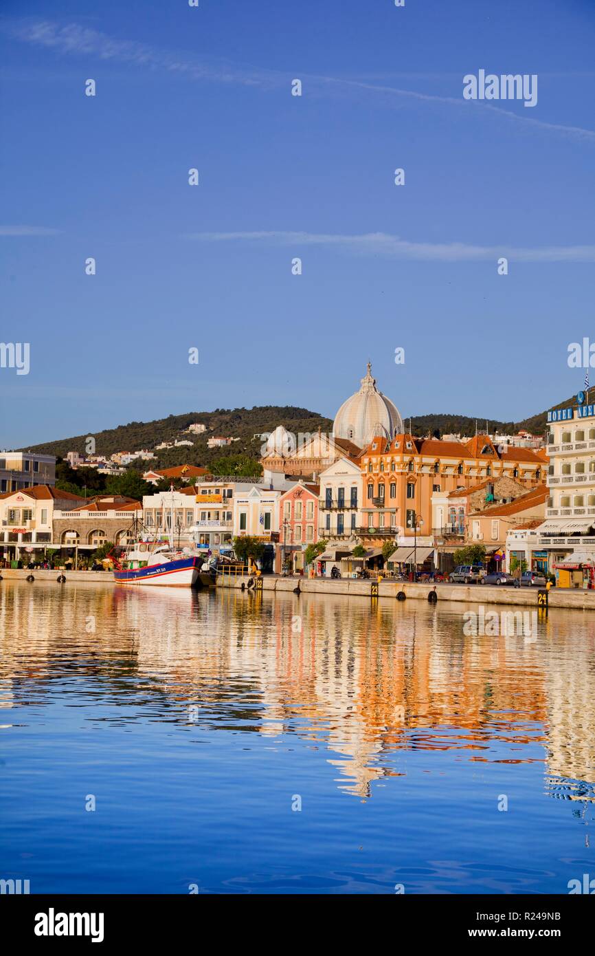 Lesbos Mytilène, Île, Îles grecques, Grèce, Europe Banque D'Images