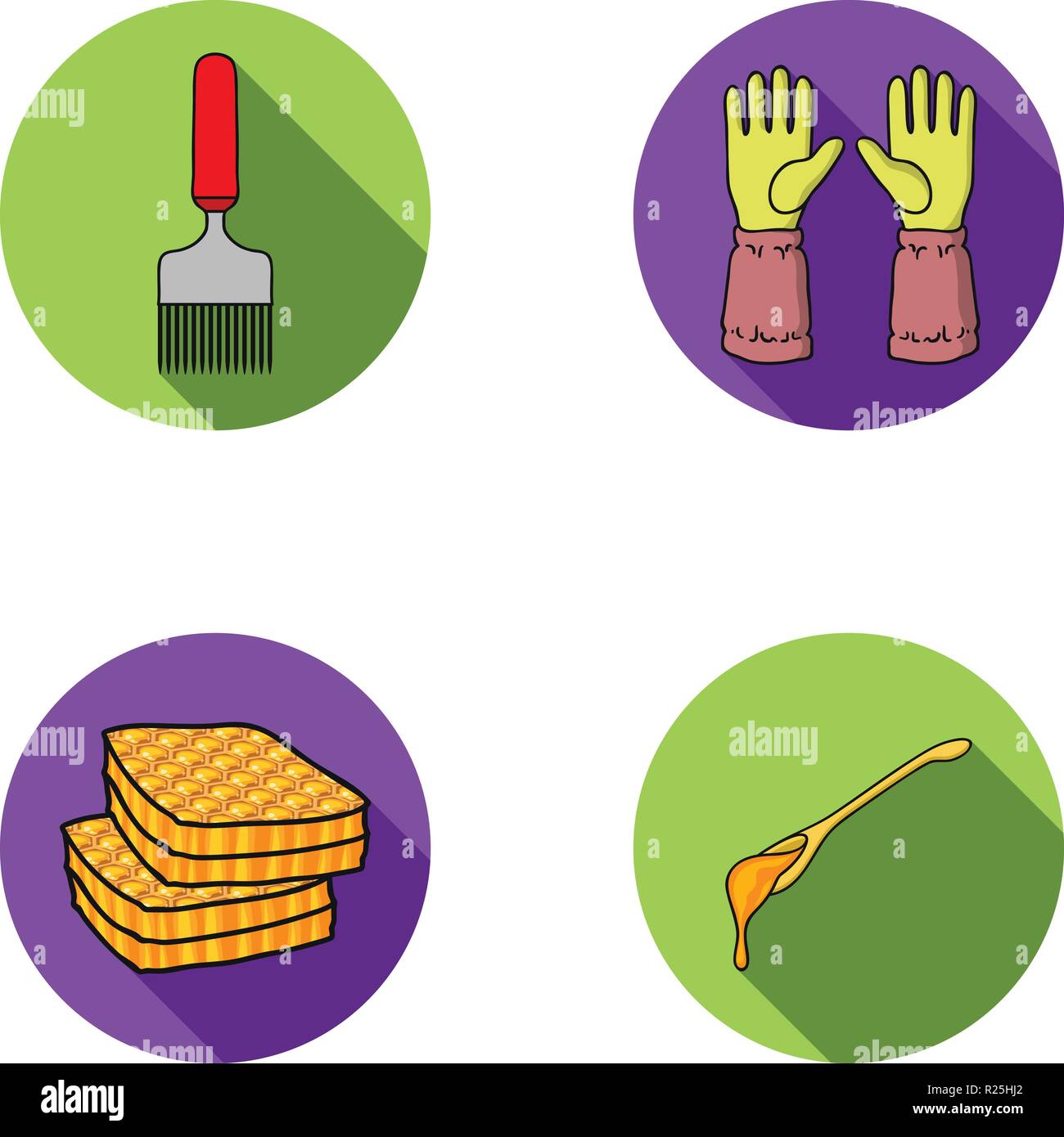 Le rucher,canon,apiculteur apiculture,,business,collection,drop,télévision,gants,fourche,miel,icon,illustration,logo,isolé,Protection,Grattoir,set,signer,spoon,vecteur symbole,web,vecteurs vecteur, , Illustration de Vecteur