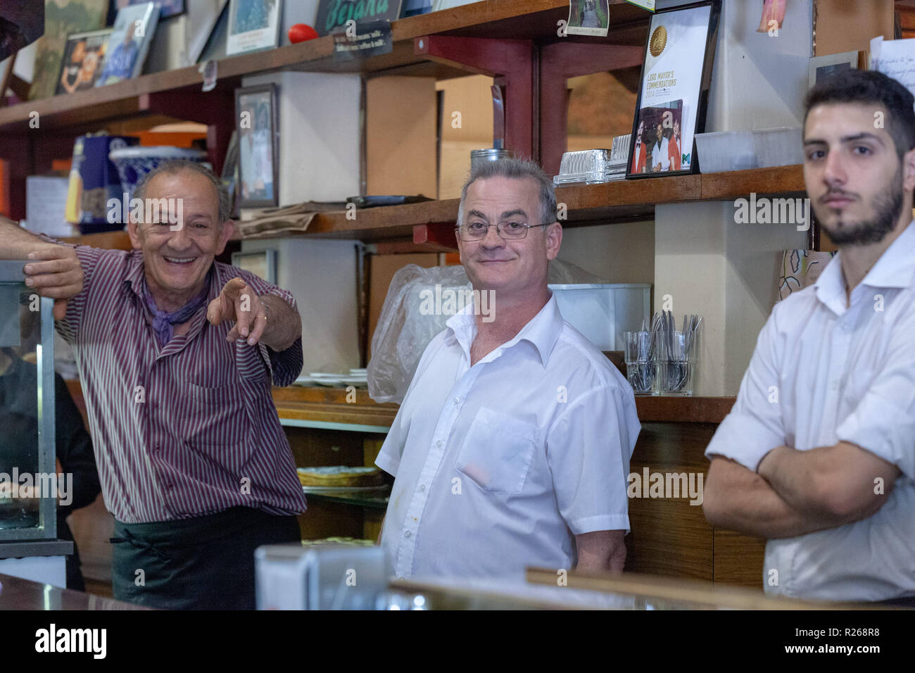 En 2014 Malaspina Sisto - co propriétaire de Pellegrini. Banque D'Images