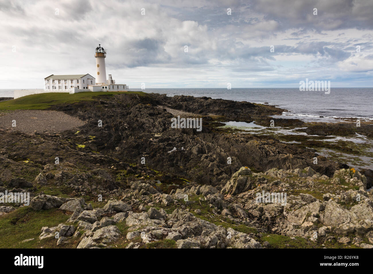 Phare du sud, Fair Isle Banque D'Images