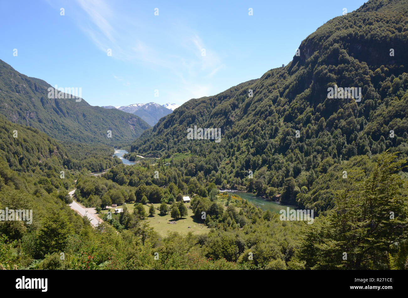 Carretera Austral, Josianne Quelat, Chili Banque D'Images