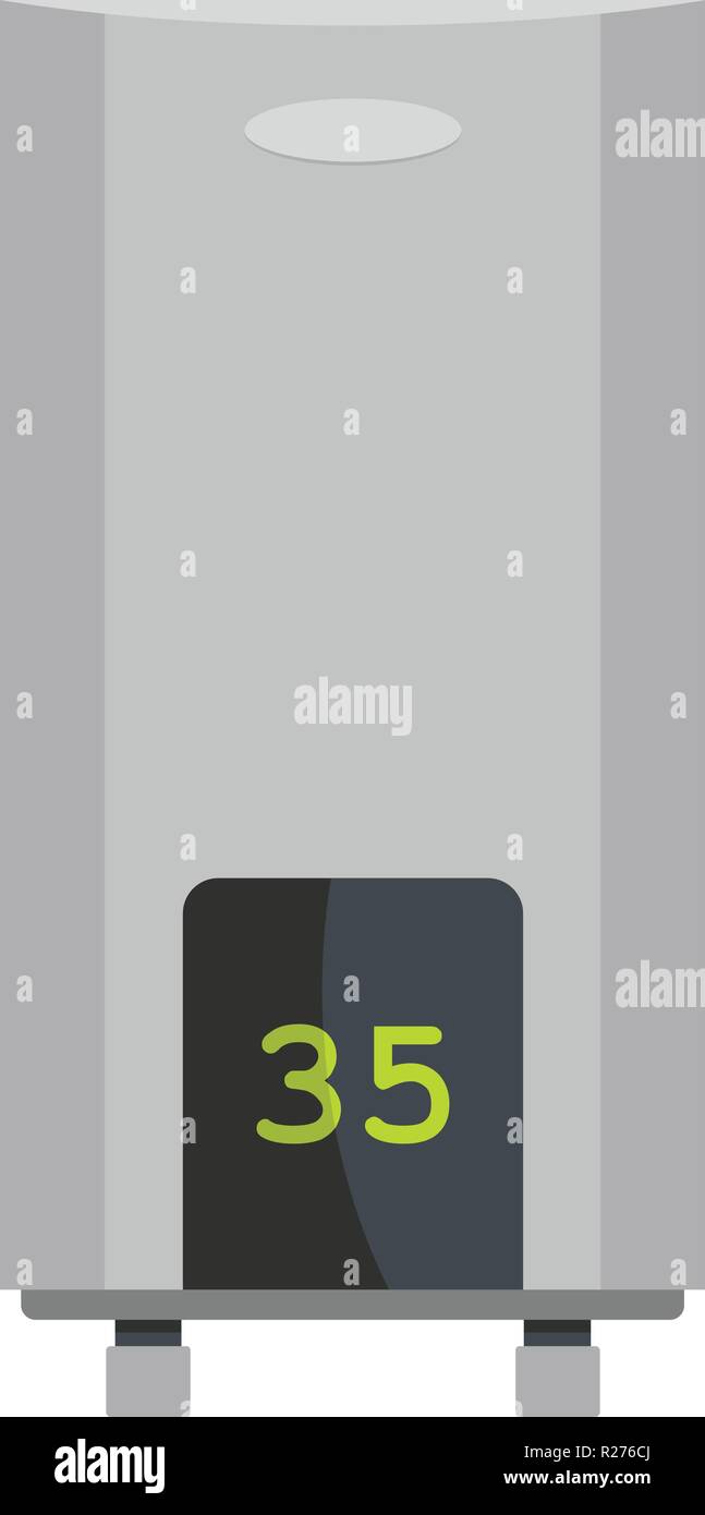 L'icône de chaudière électrique. Télévision illustration de chaudière électrique icône vecteur pour le web Illustration de Vecteur