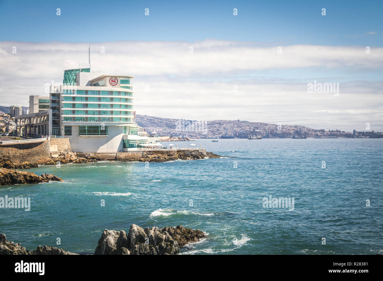 Hôtel Sheraton - Vina del Mar, Chili Banque D'Images