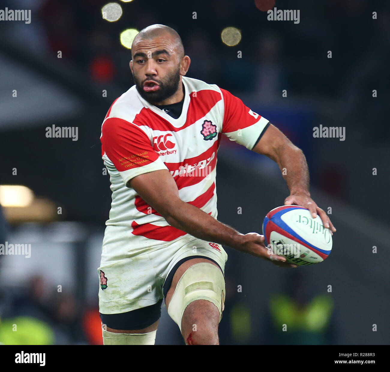 Londres, Royaume-Uni, 17 novembre 2018. Michael Leitch du Japon pendant 183 International entre l'Angleterre et du Japon au stade de Twickenham , , Londres, Angleterre le 10 novembre 2018. Action Sport Crédit Photo Banque D'Images