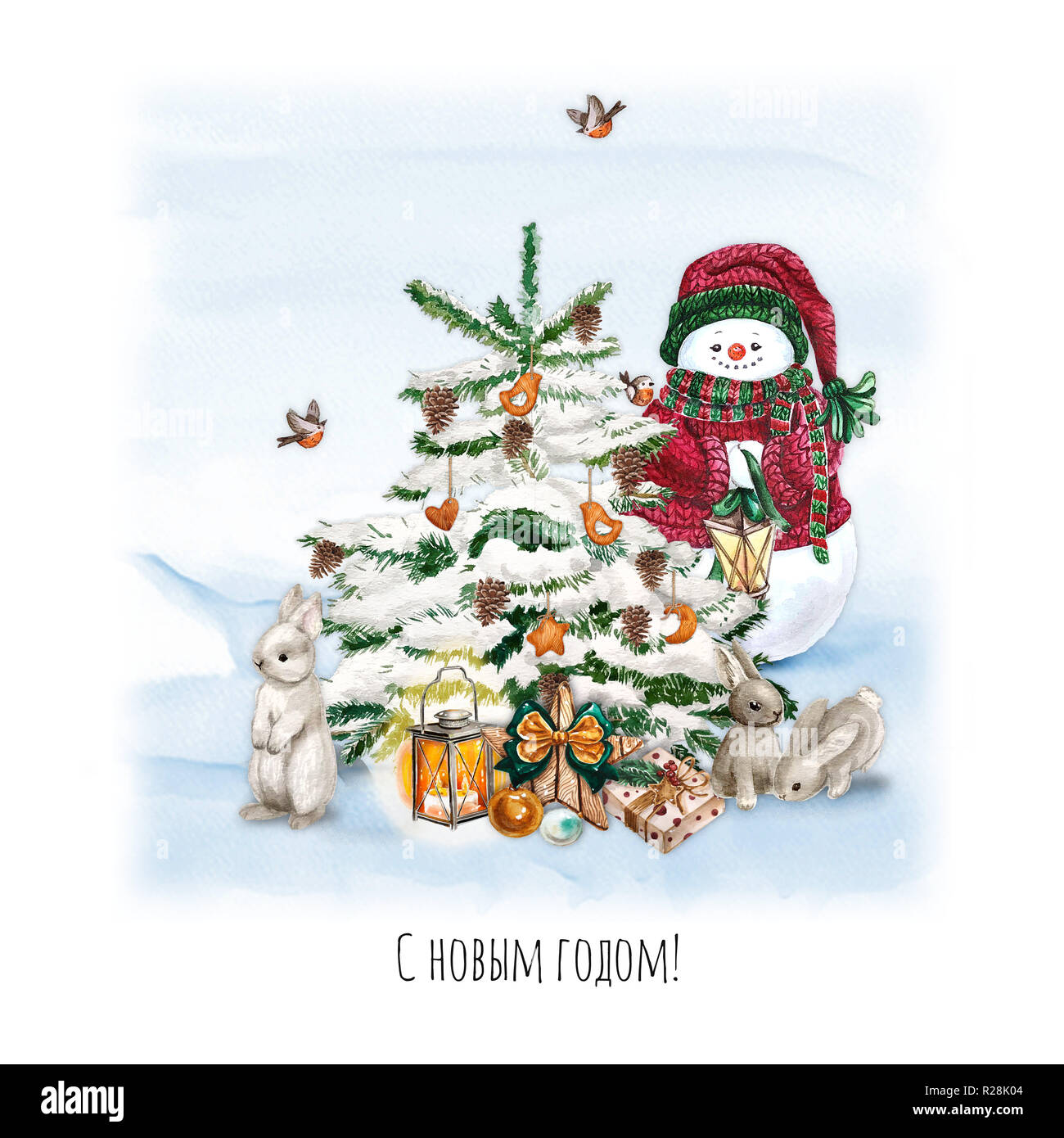 Aquarelle De Noel Avec Bonhomme De Neige Bunny Lampe Et Cadeau Maison De Vacances Imprimer Decoration Modele Carte Handdrawn Avec Texte Photo Stock Alamy Aquarelle De Noel Avec Bonhomme De Neige Bunny Lampe Et Cadeau Maison De Vacances Imprimer Decoration Modele Carte Handdrawn Avec Texte Photo Stock Alamy