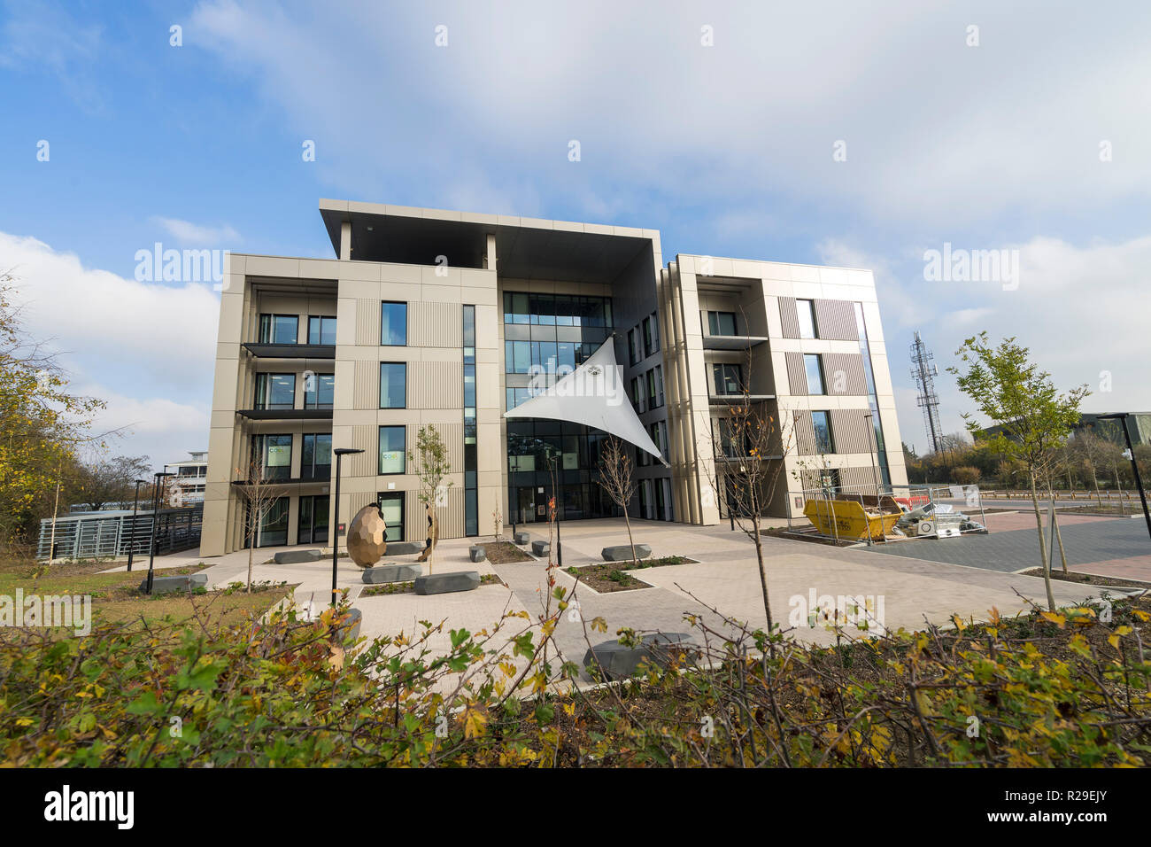 Le Maurice Wilkes Building St John's Innovation Park Cambridge Angleterre 2018 Banque D'Images