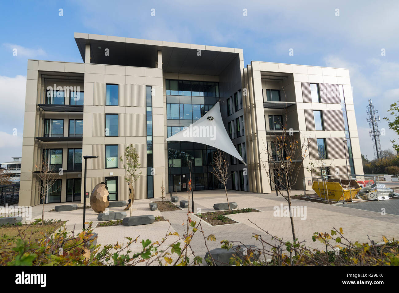 Le Maurice Wilkes Building St John's Innovation Park Cambridge Angleterre 2018 Banque D'Images