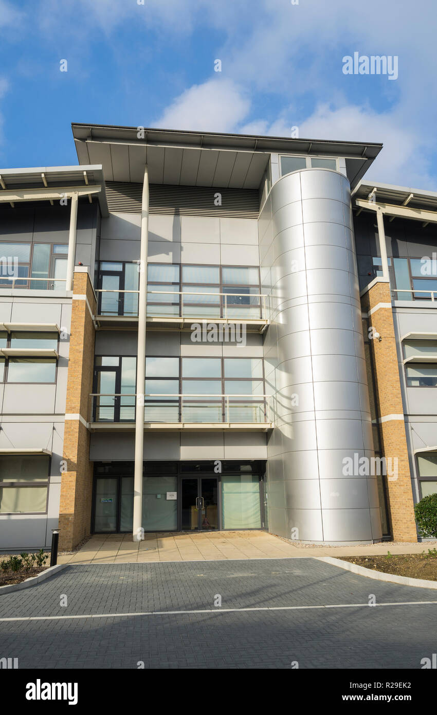 Le bâtiment Platinum St John's Innovation Park Cambridge Angleterre 2018 Banque D'Images