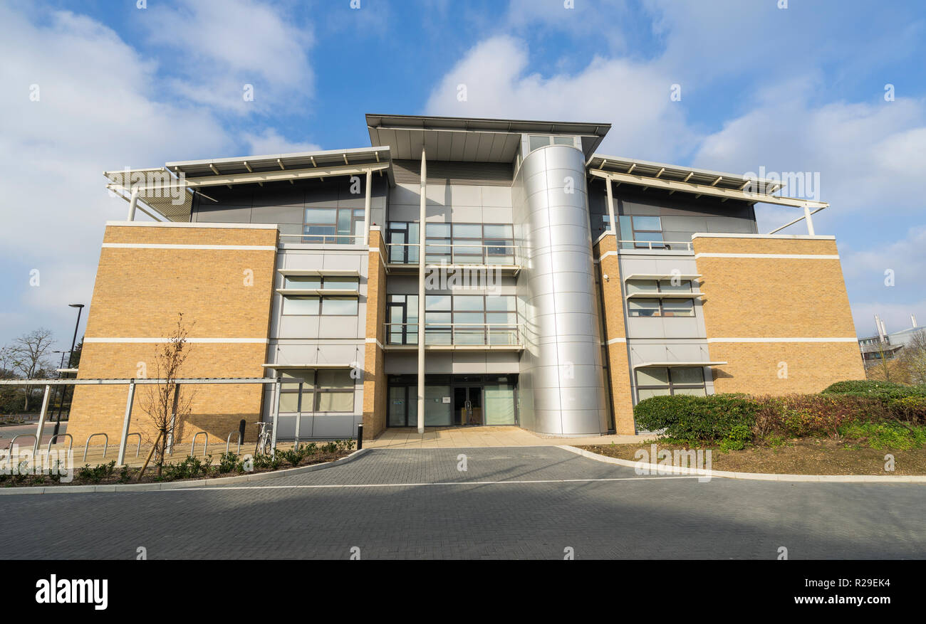 Le bâtiment Platinum St John's Innovation Park Cambridge Angleterre 2018 Banque D'Images