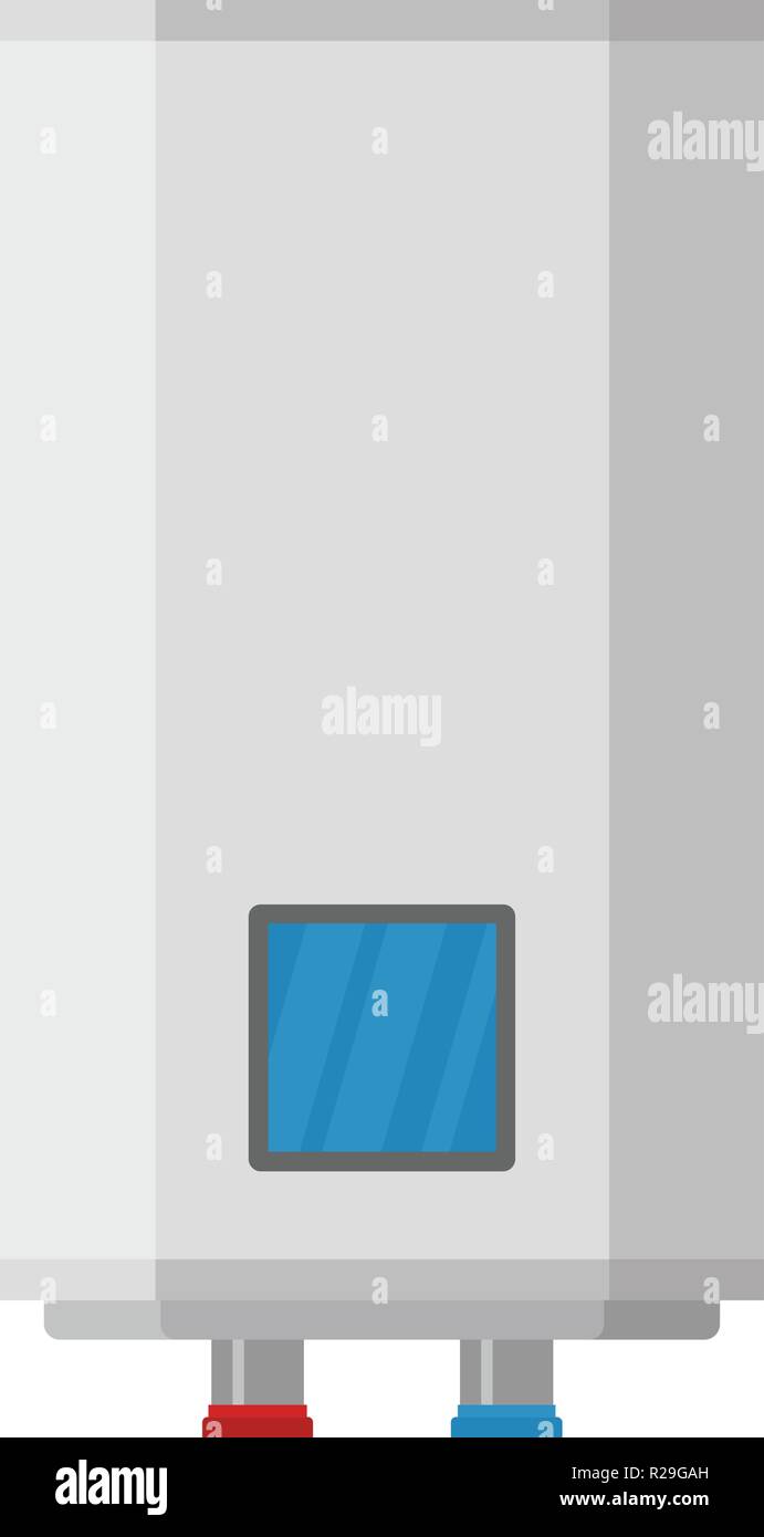 L'icône de chaudière centrale. Télévision illustration de chaudière centrale icône vecteur pour le web Illustration de Vecteur