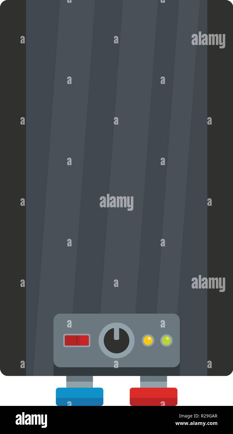 L'icône de chaudière sombre. Télévision illustration de l'icône vecteur chaudière sombre pour le web Illustration de Vecteur