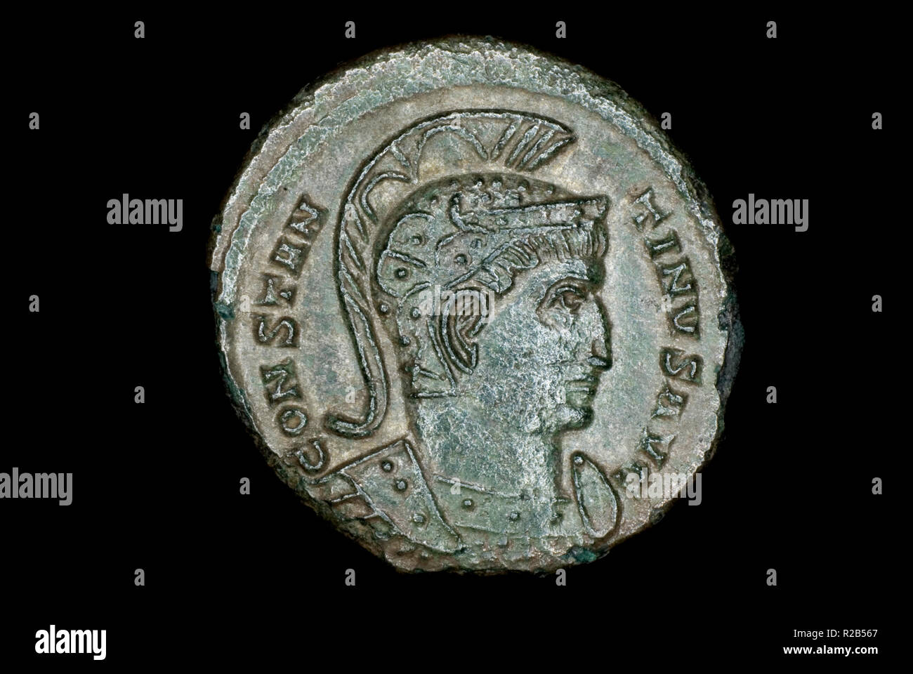 Coin de Constantin le Grand Banque D'Images