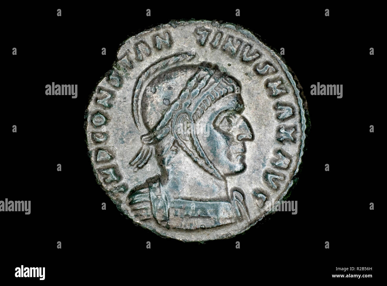 Coin de Constantin le Grand Banque D'Images