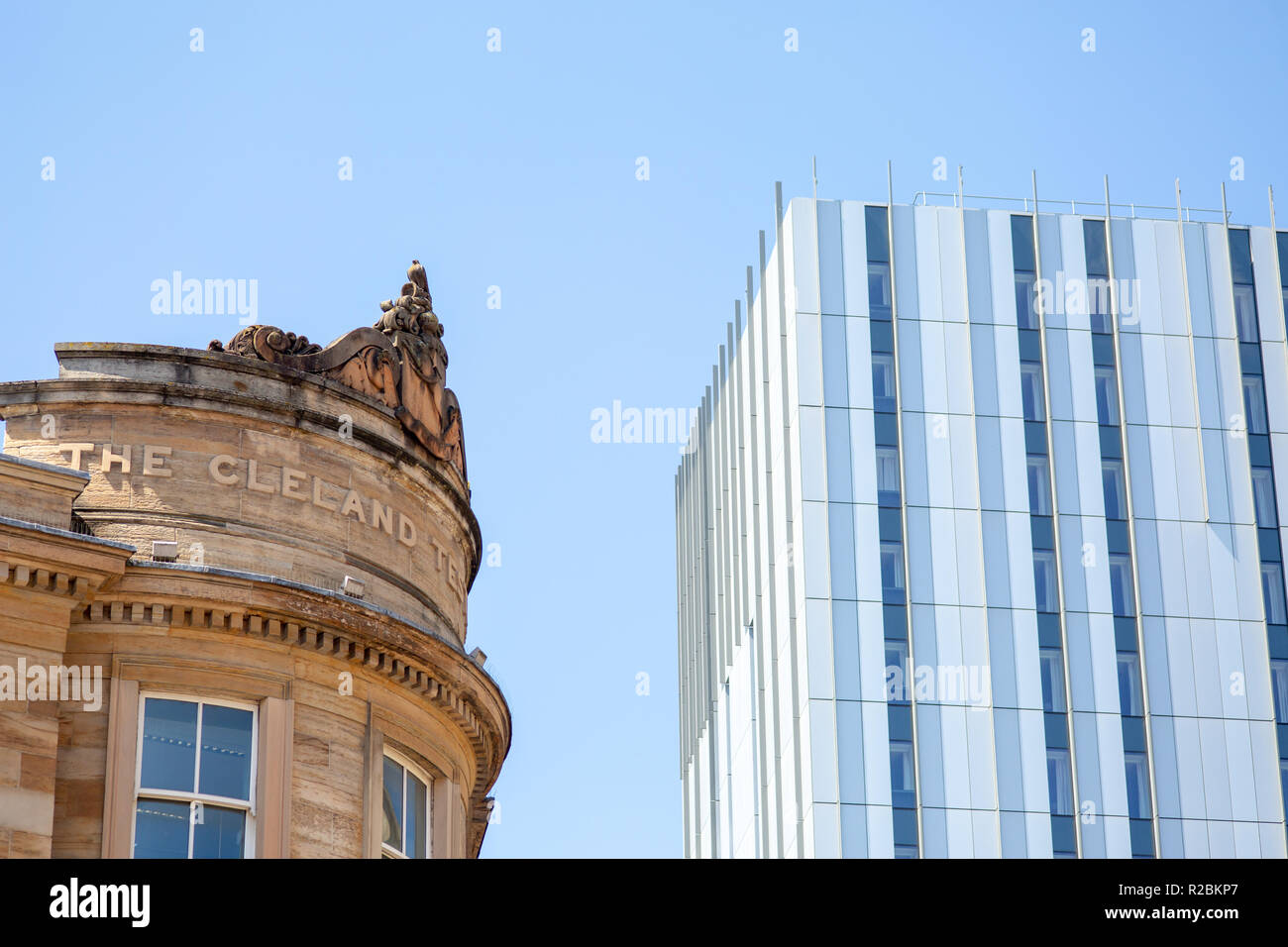 Glasgow/Ecosse : 28 mai 2018 : architecture sur Glasgow Buchanan Street Banque D'Images