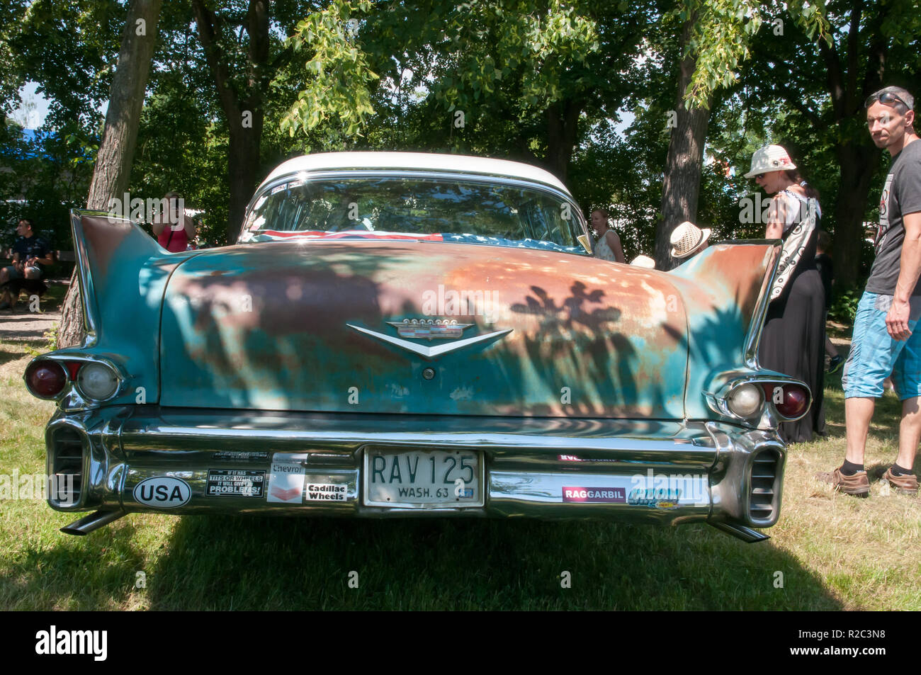 1958 Cadillac Series 62 Sedan quatre portes Banque D'Images