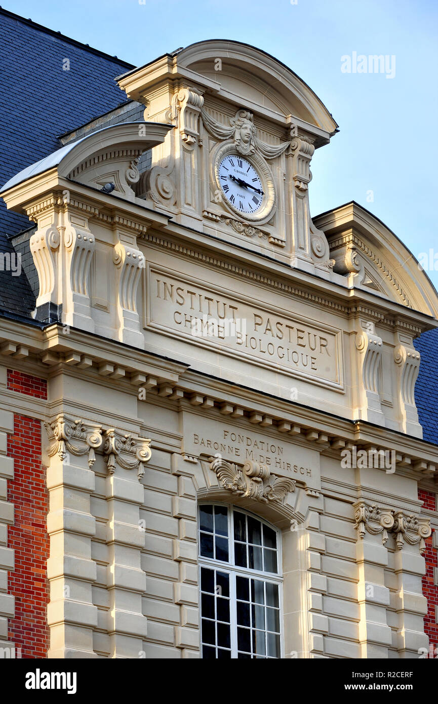 Institut Pasteur - Paris - France Banque D'Images