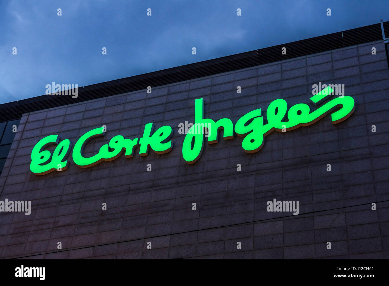 El Corte Ingles, Centre Commercial, Alicante, Espagne Banque D'Images