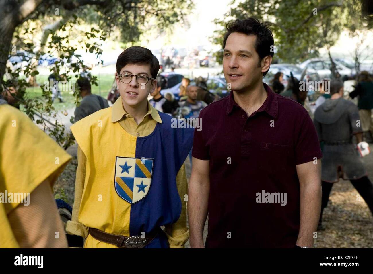 Les modèles de rôle Année : 2008 Réalisateur : David Wain Christopher Mintz-Plasse, Paul Rudd Banque D'Images