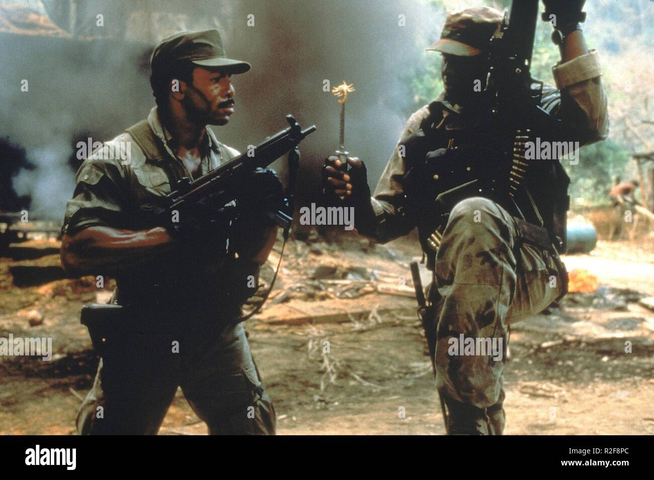 Predator Année : 1987 USA Réalisateur : John McTiernan Carl Weathers, Bill Duke Banque D'Images