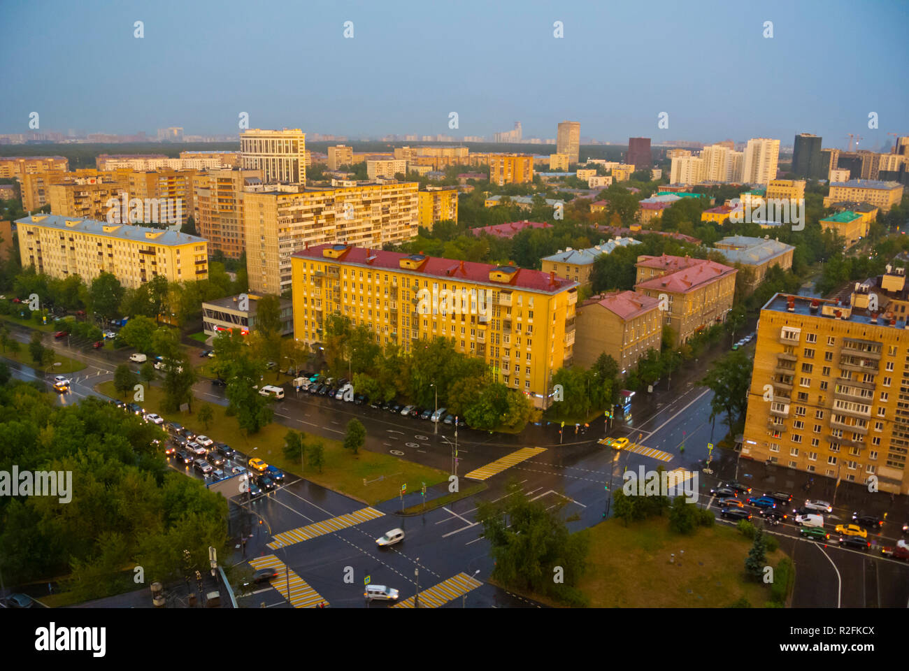 Alexeyevsky, District, Moscou, Russie Banque D'Images