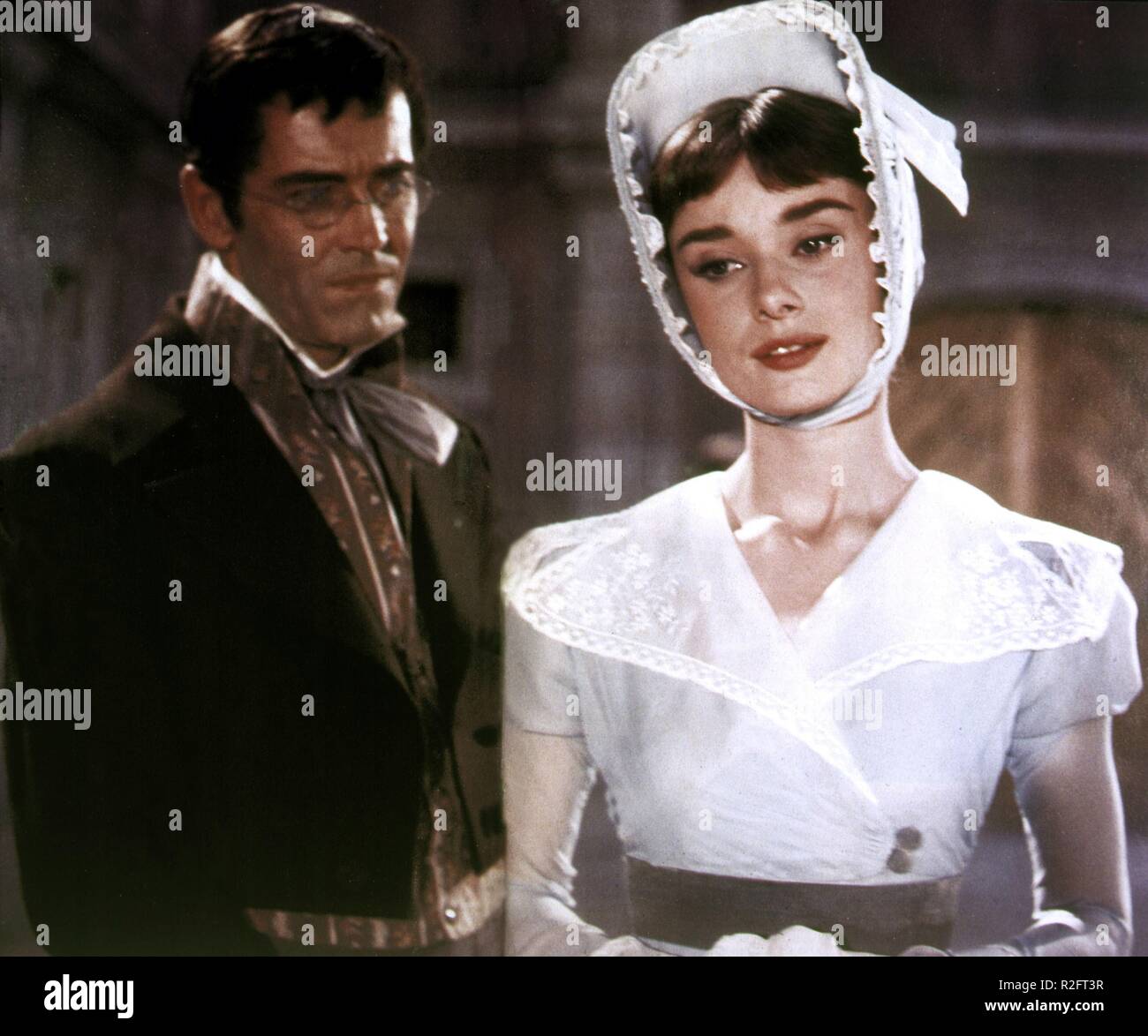 La guerre et la paix Année : 1956 Italie /USA Réalisation : King Vidor Henry Fonda, Audrey Hepburn Banque D'Images