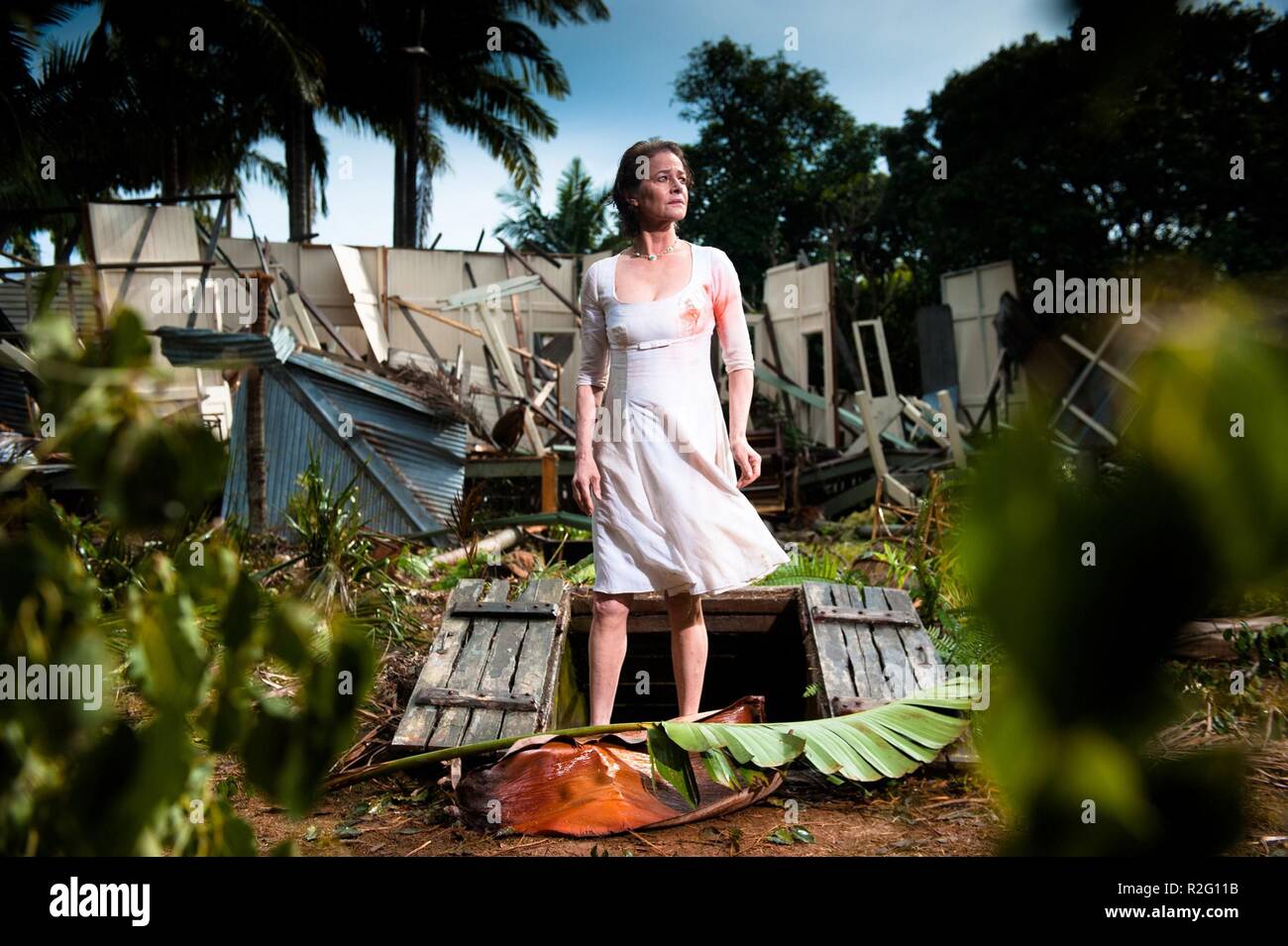 L'Œil du cyclone Année : 2011 Australie Réalisateur : Fred Schepisi Charlotte Rampling Banque D'Images