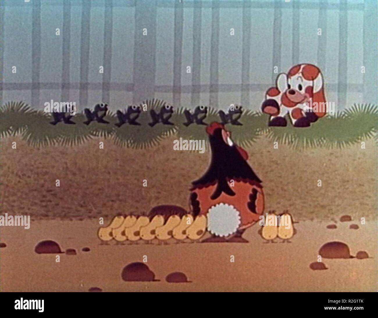 Stenatka Pribehy Année : 1960 Réalisateur : Tchécoslovaquie Zdenek Miler Animation Banque D'Images