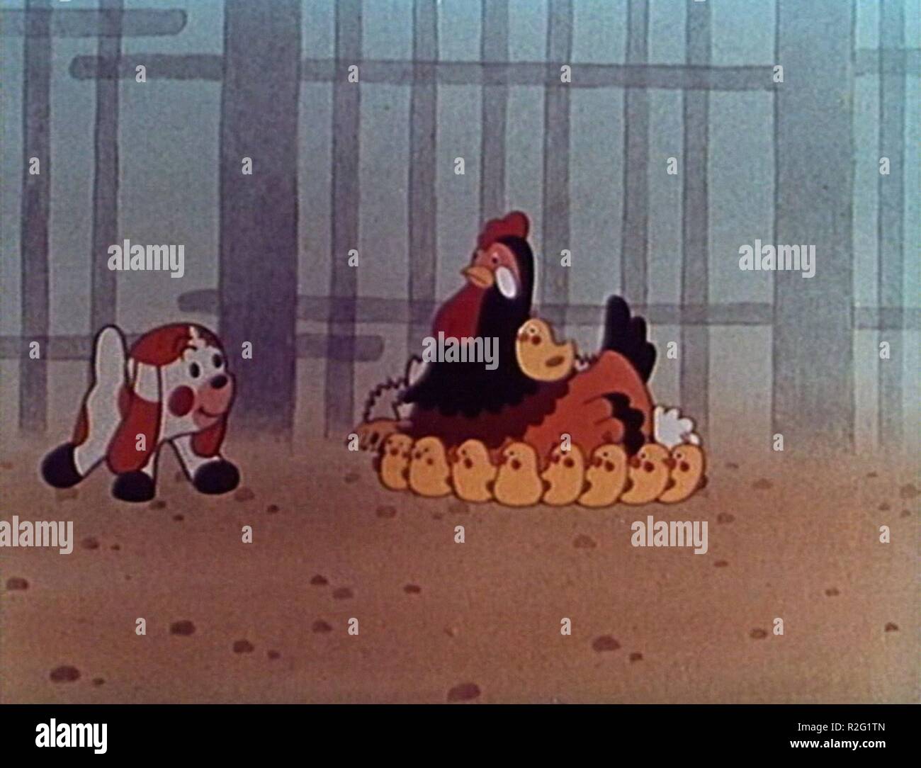 Stenatka Pribehy Année : 1960 Réalisateur : Tchécoslovaquie Zdenek Miler Animation Banque D'Images