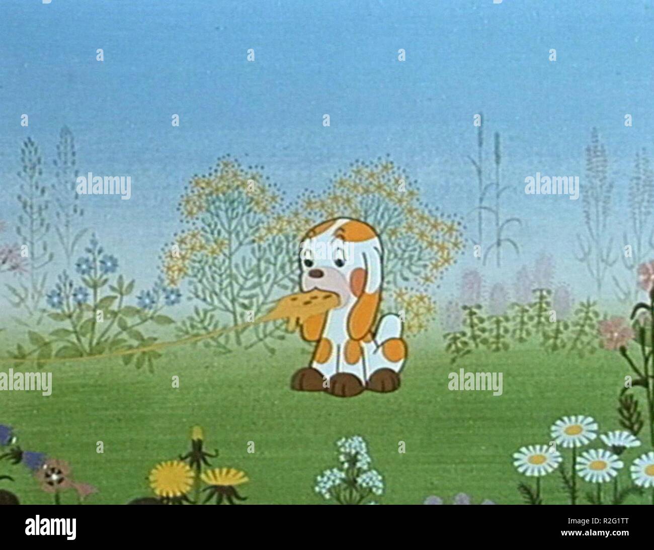 Stenatka Pribehy Année : 1960 Réalisateur : Tchécoslovaquie Zdenek Miler Animation Banque D'Images
