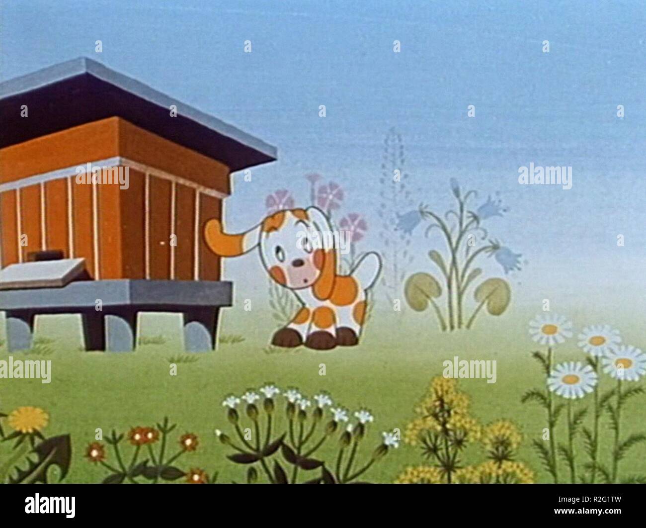 Stenatka Pribehy Année : 1960 Réalisateur : Tchécoslovaquie Zdenek Miler Animation Banque D'Images