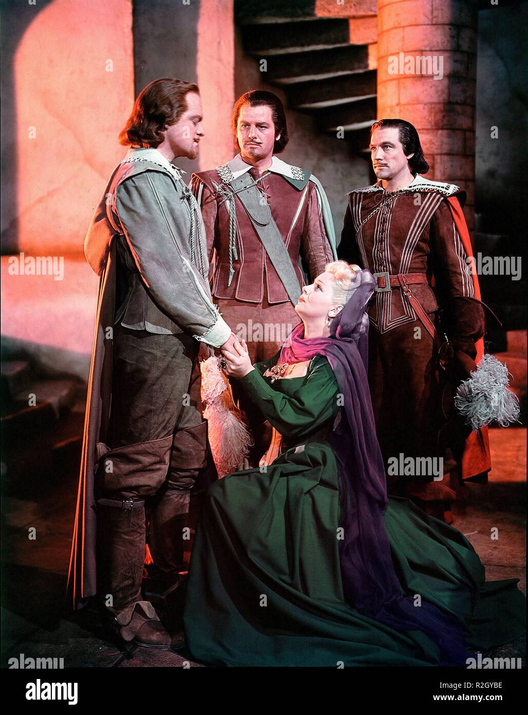 Les Trois Mousquetaires Année : 1948 USA Van Heflin , Gig Young , Lana Turner , Gene Kelly Réalisateur : George Sidney Banque D'Images