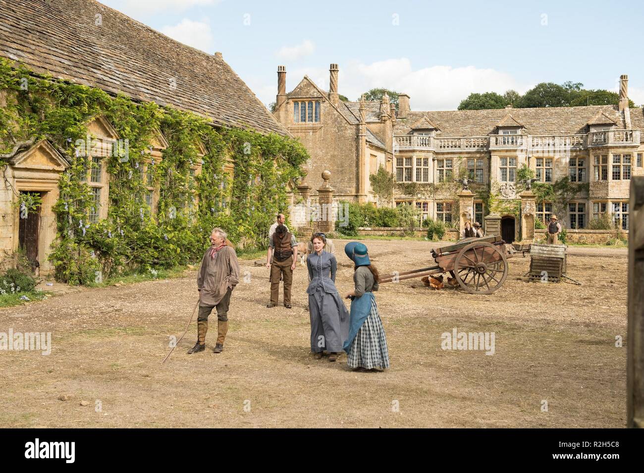 Loin de la foule Année : 2015 UK / USA Réalisateur : Thomas Vinterberg Carey Mulligan Banque D'Images