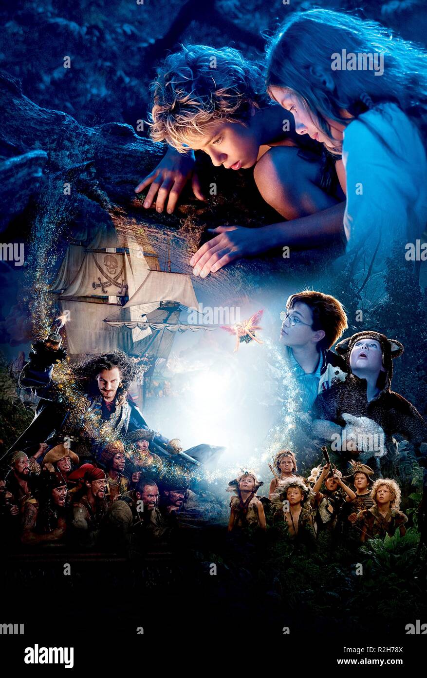 Peter Pan Année : 2003 USA Réalisateur : P.J. Hogan, Jeremy Sumpter, Rachel Hurd-Wood Art Banque D'Images