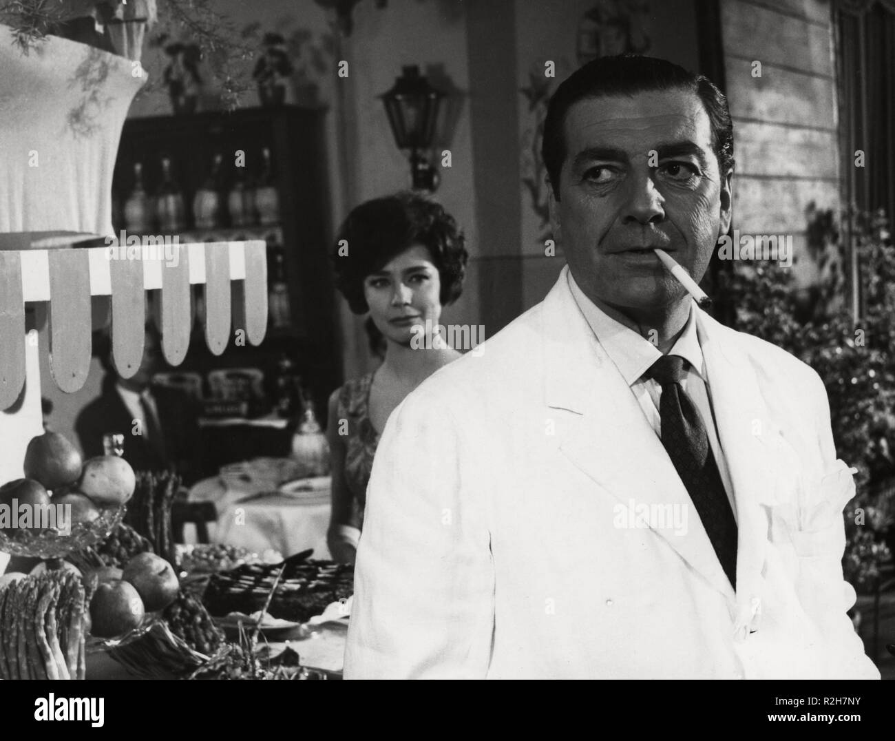 Adua e le compagne Année : 1960 Italie Réalisation : Antonio Pietrangeli Emmanuelle Riva, Claudio Gora Banque D'Images