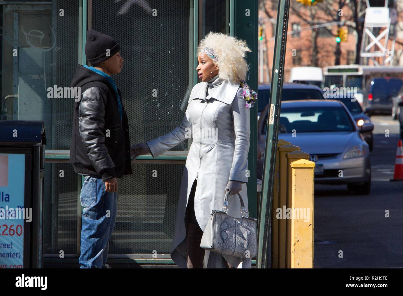 Nativité noir Année : 2013 USA Réalisation : Kasi Lemmons Jacob Latimore, Mary J. Blige Banque D'Images