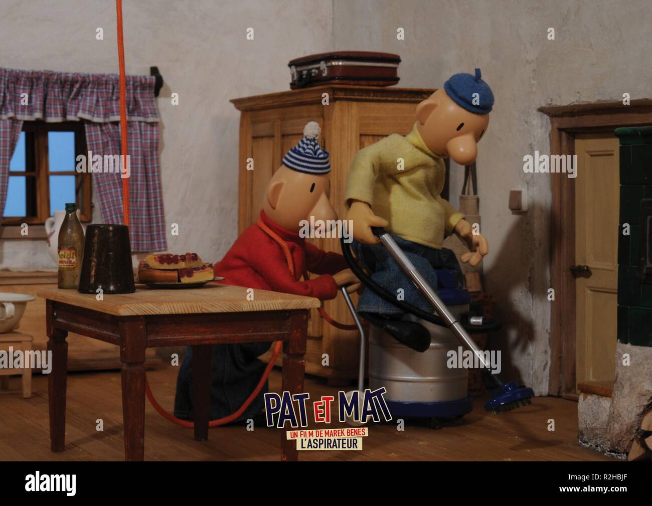 Pat & Mat - l'aspirateur à l'Vysavac La Tchécoslovaquie Année : 2012 Réalisateur : Marek Animation Benes Banque D'Images