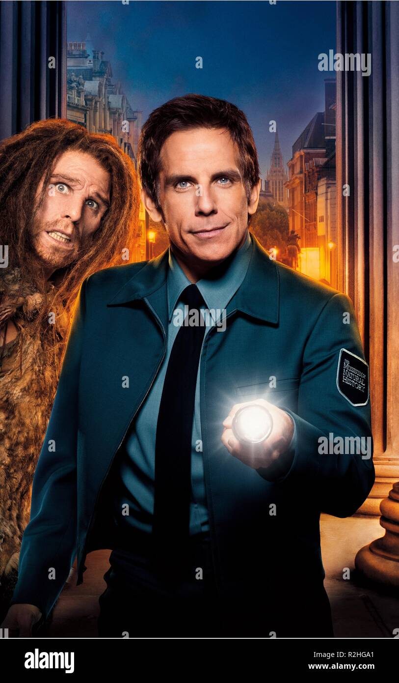 Nuit au musée : Secret de la Tombe Année : 2014 USA Réalisateur : Shawn Levy Matthew Harrison, Ben Stiller (affiche de film textless) Banque D'Images