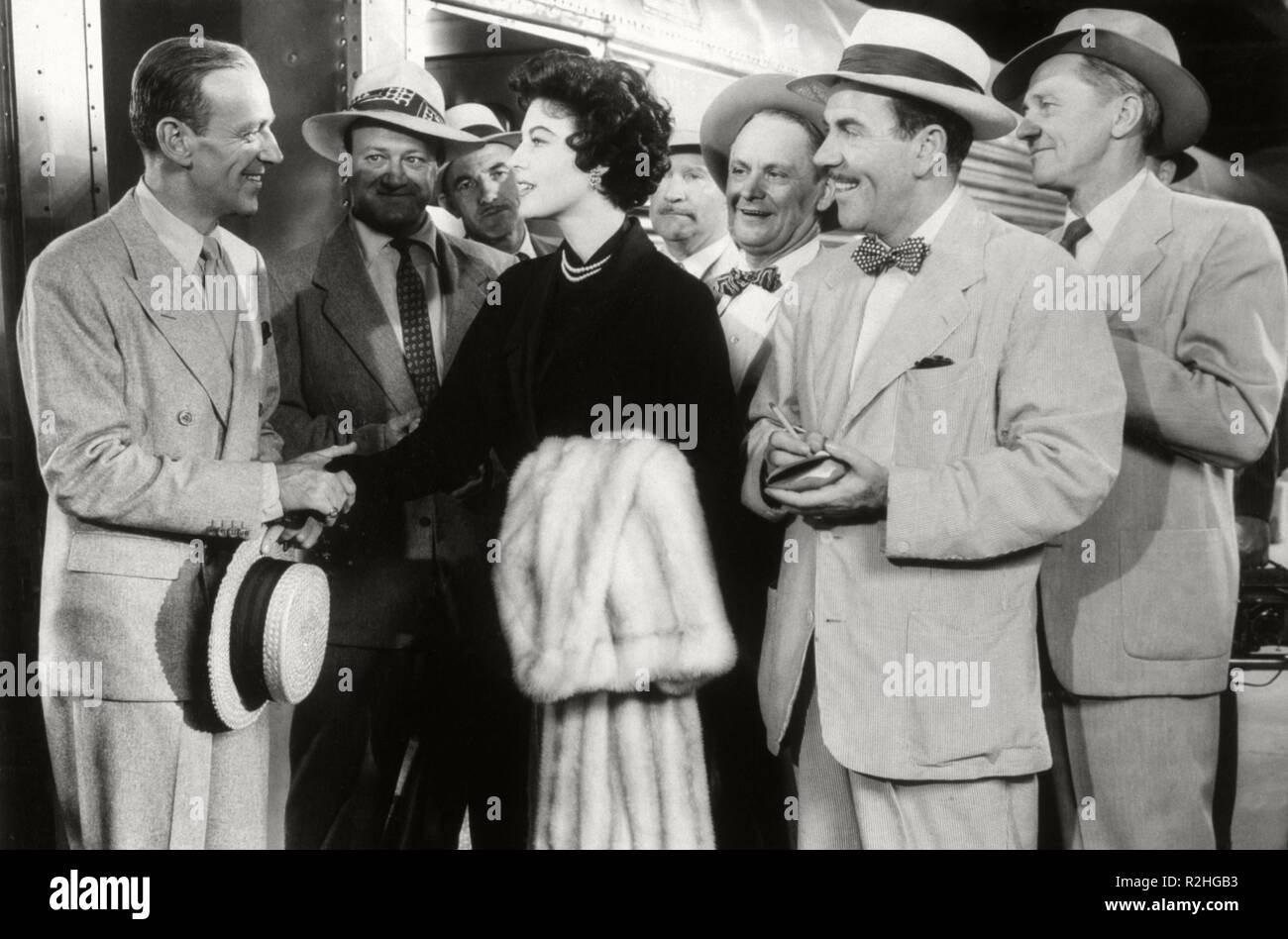 Le chariot de bande Année : 1953 USA Réalisateur : Vincente Minnelli Fred Astaire, Ava Gardner, Douglas Fowley Banque D'Images