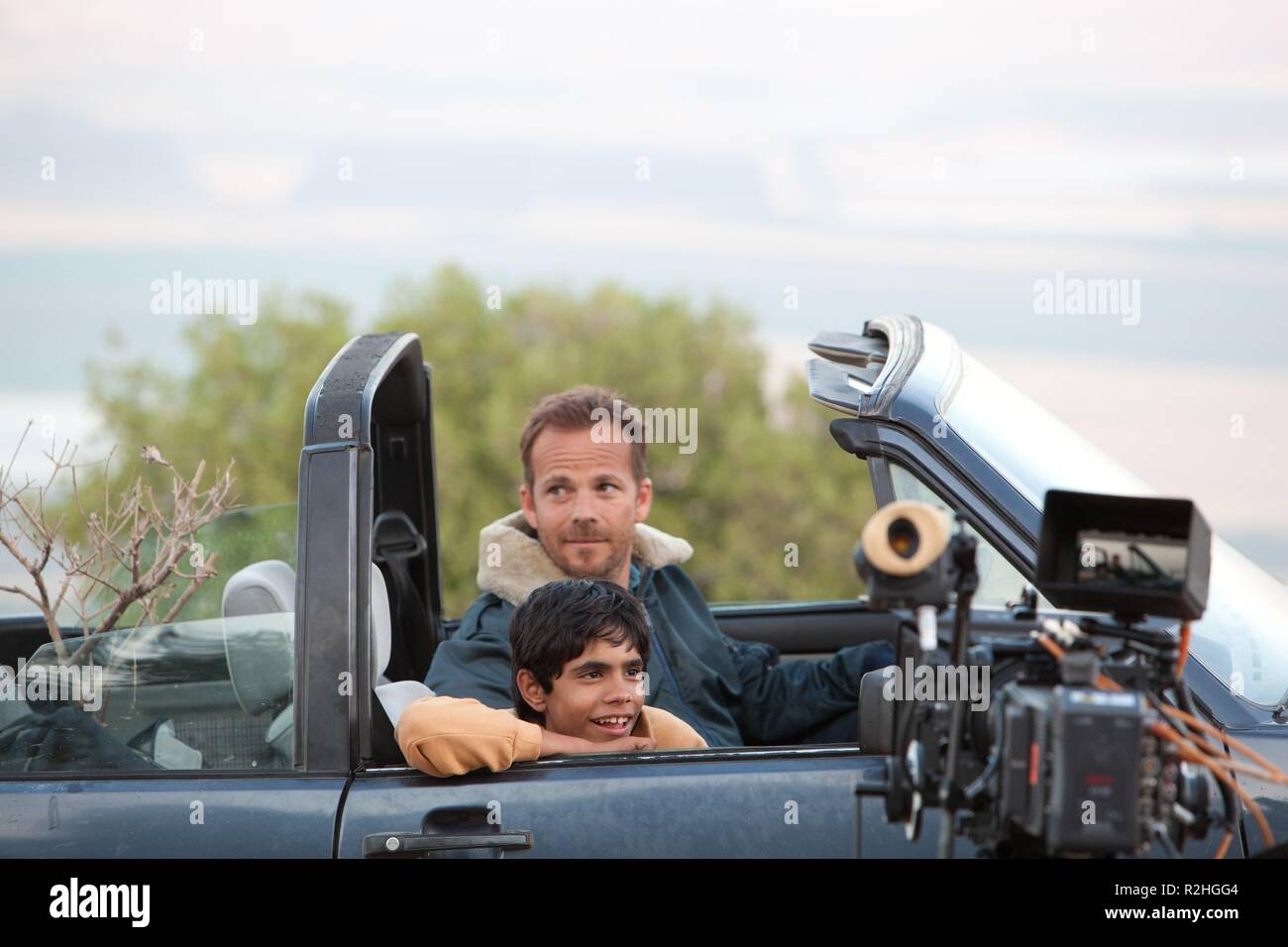 Zaytoun Année : 2012 Royaume-Uni / Israël Réalisateur : Eran Riklis Abdallah El Akal, Stephen Dorff sur l'ensemble Banque D'Images