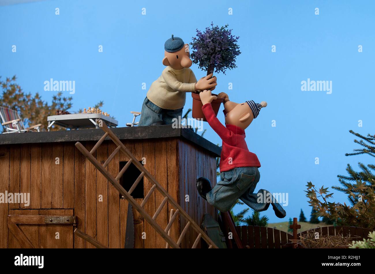 Slunecni clona - Couvercle Année : 2015 Réalisateur : Marek Tchécoslovaquie Animation Benes Banque D'Images