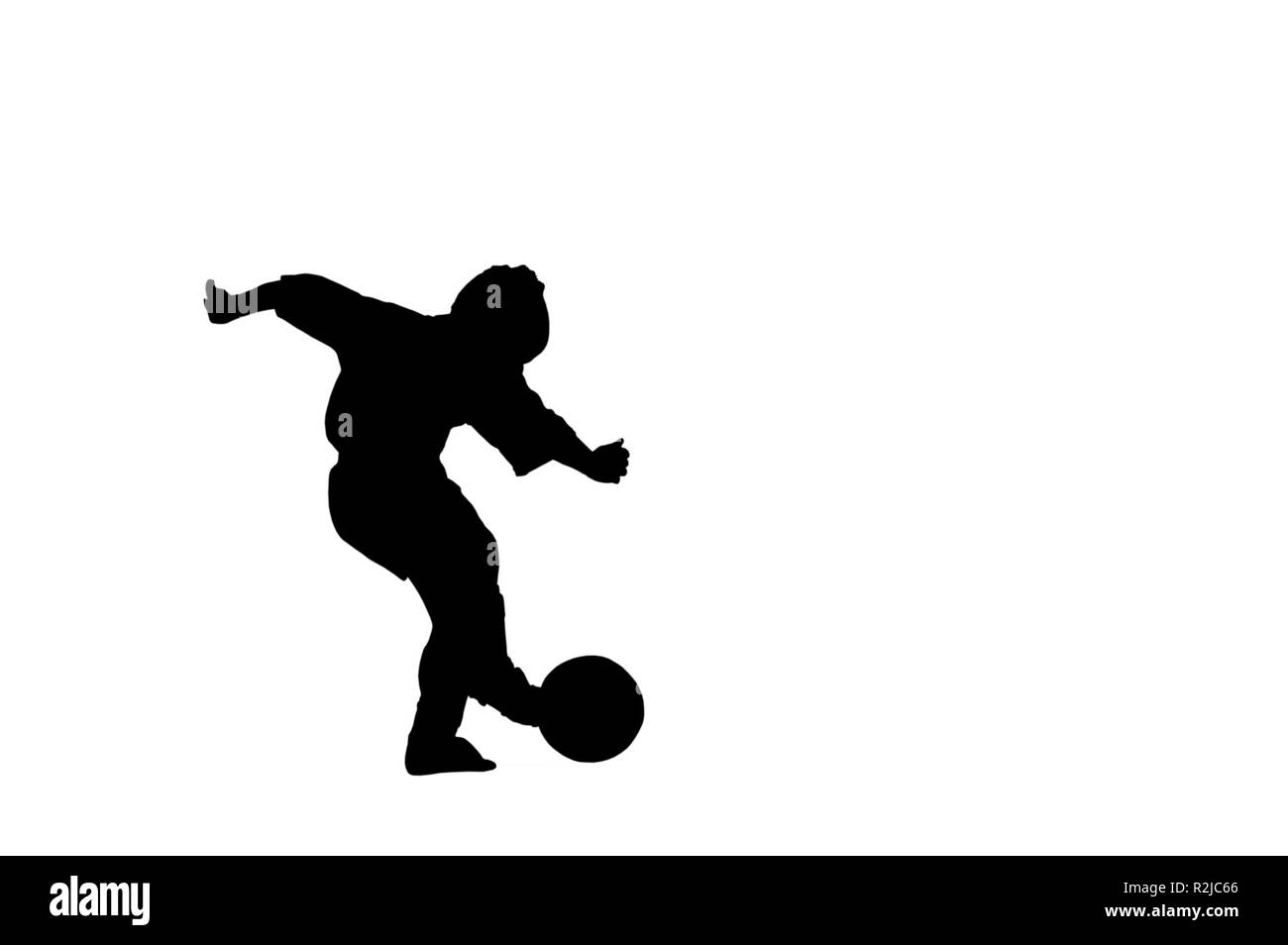 Football enfants Banque D'Images