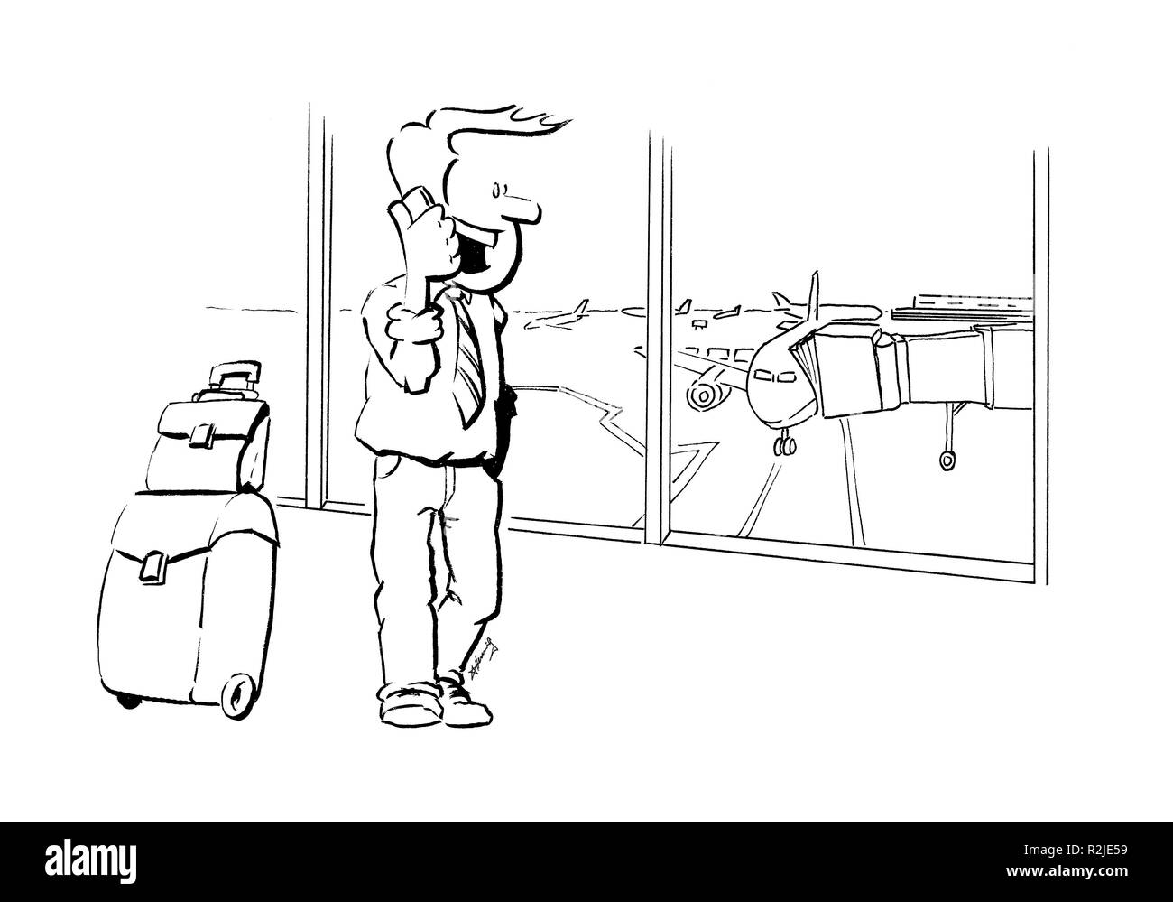 aéroport le plus pratique Banque D'Images